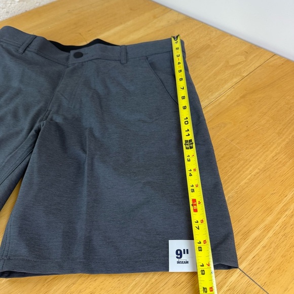 George Mens Above The Knee Commuter 9 inch Inseam Shorts size 34 Charcoal - Picture 5 of 9